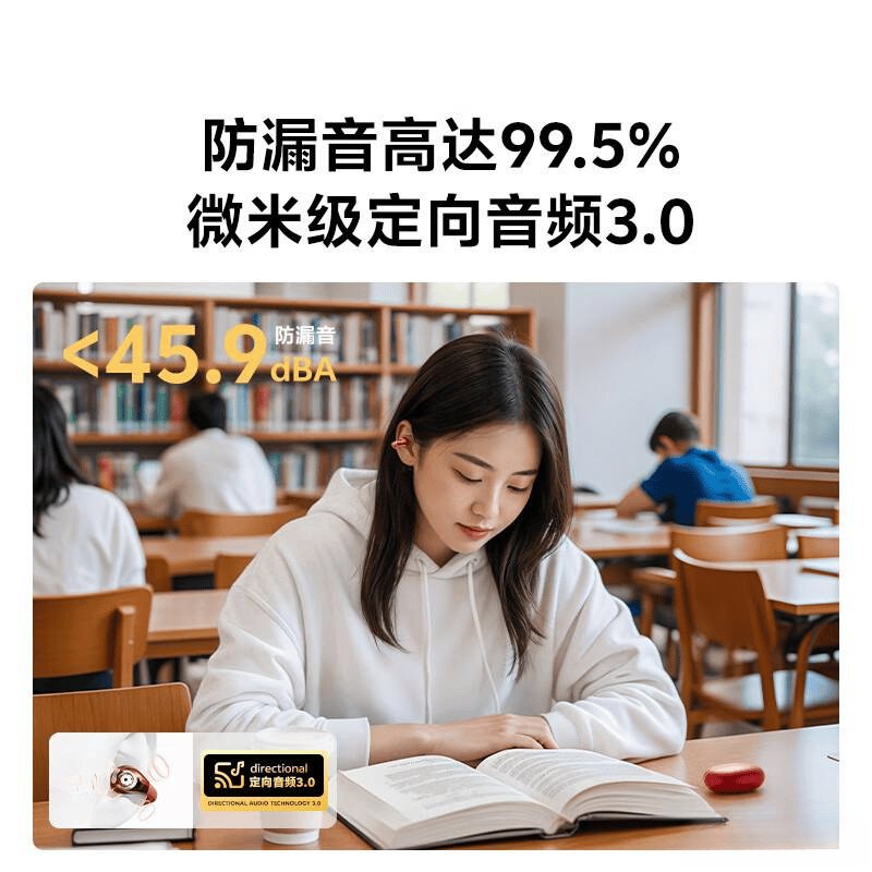 QCY开放式耳机评测：技术优势与用户体验全解析(图2)